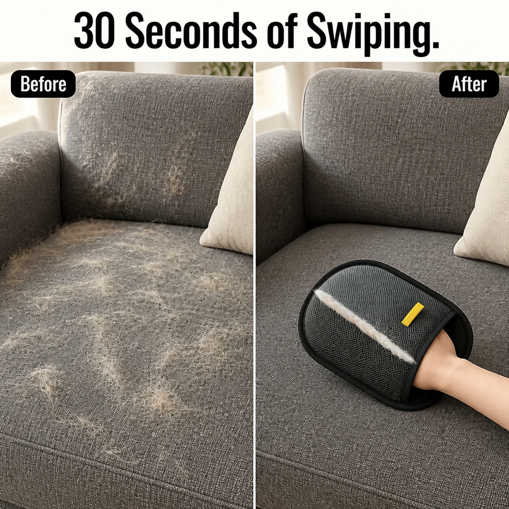 FurEase™ — Swipe Pet Hair Into One Strip You Can Pinch Off - Image 7