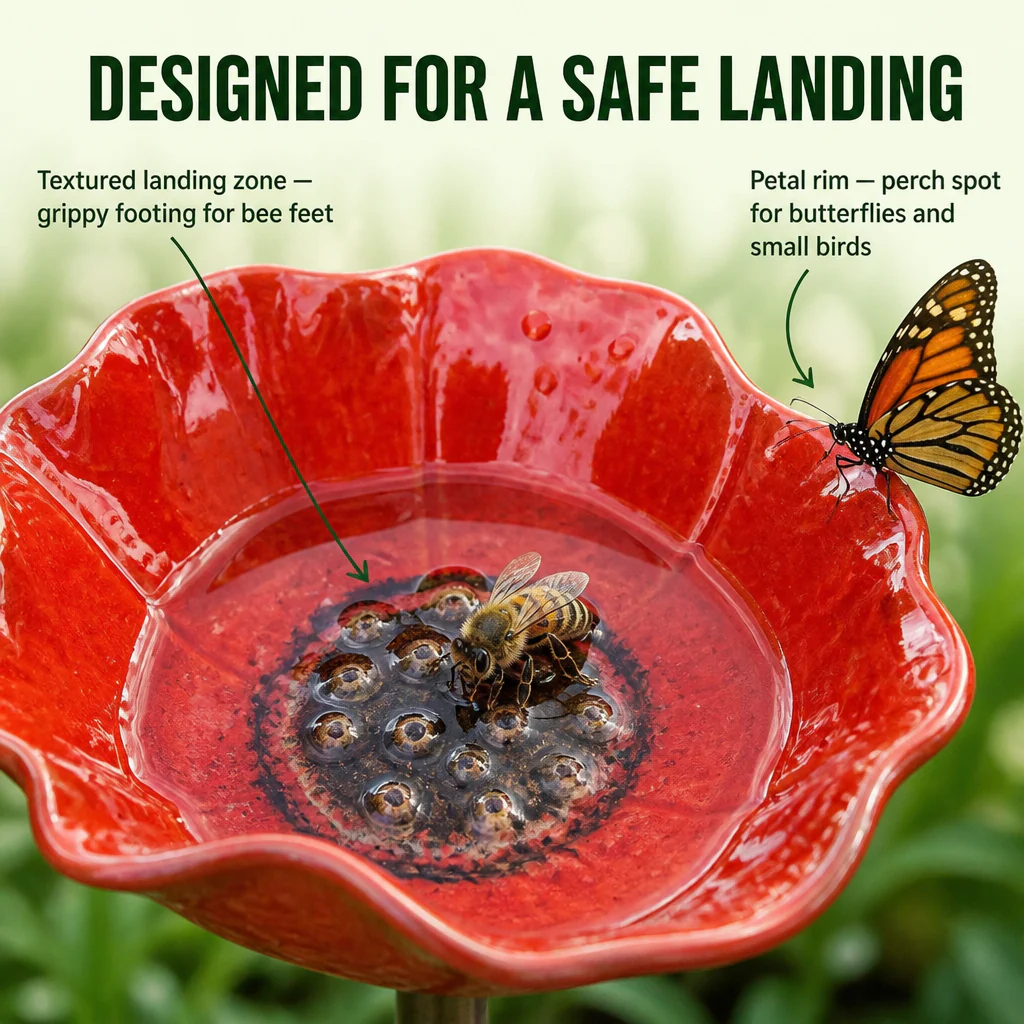 GardenLure™ — Draw Birds, Bees & Butterflies to a Safe Sip of Water - Image 3