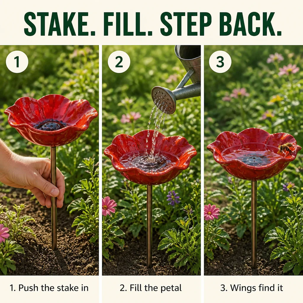 GardenLure™ — Draw Birds, Bees & Butterflies to a Safe Sip of Water - Image 8