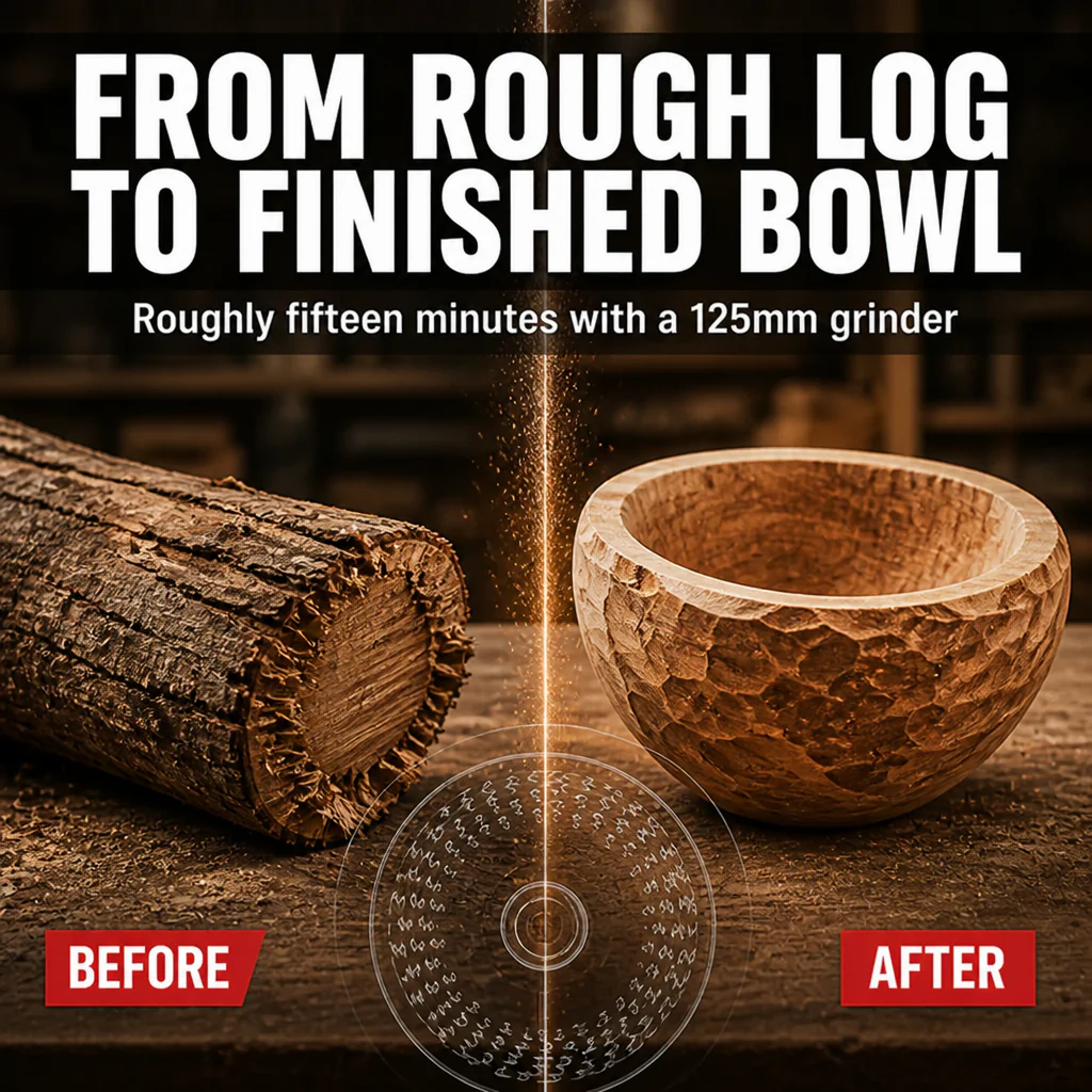 Glidara™ — Shape, Carve & Smooth Hardwood In Minutes With Any 125mm Angle Grinder - Image 4