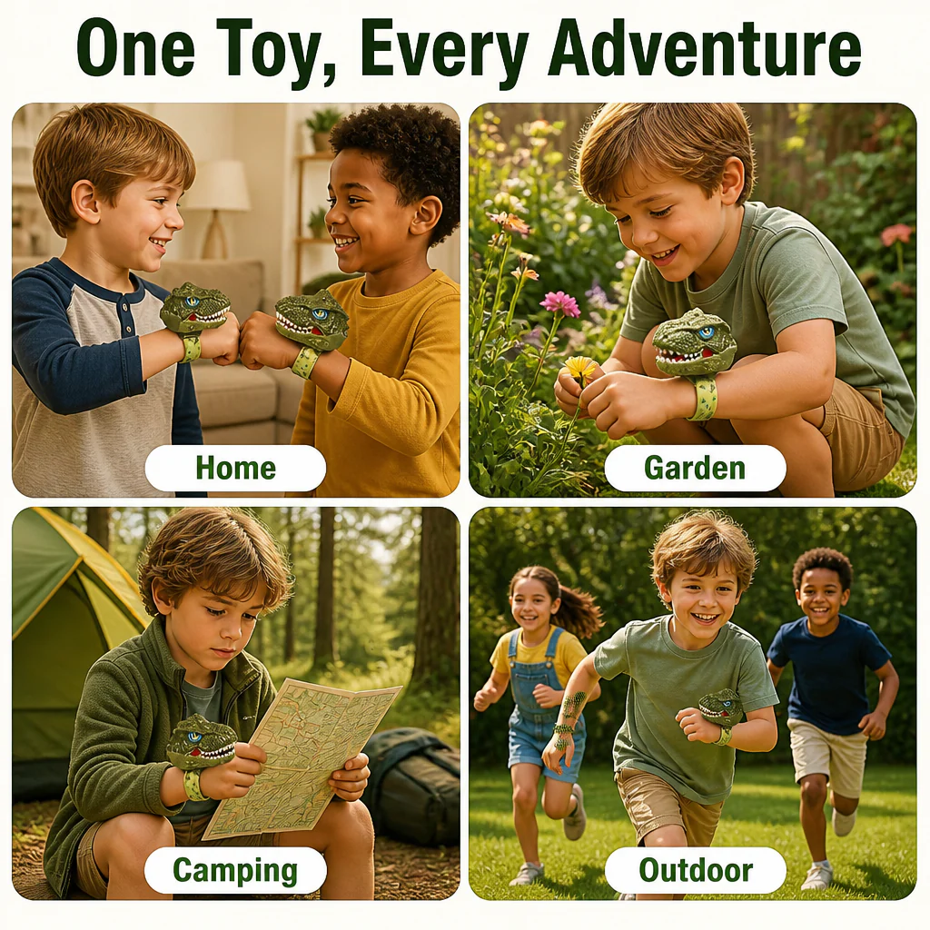 GlideComm™ — Strap On a Dino & Talk Hands-Free Across the Yard | 2-Pack - Image 6