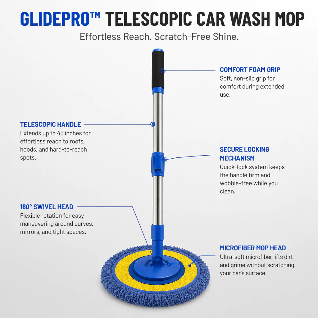 GlidePro™ — Effortless Reach for a Scratch-Free, Showroom Shine Every Time - Image 9