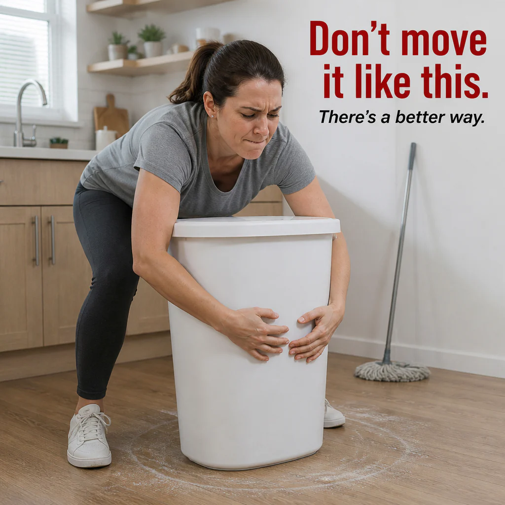 GlideSphere™ — Roll Trash Cans, Litter Boxes & Storage Bins With One Push - Image 2