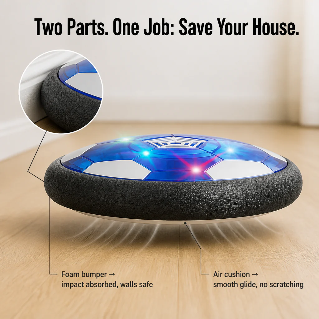 GlideSphere™ — Turn Rainy Afternoons Into Indoor Soccer Without Broken Lamps - Image 3