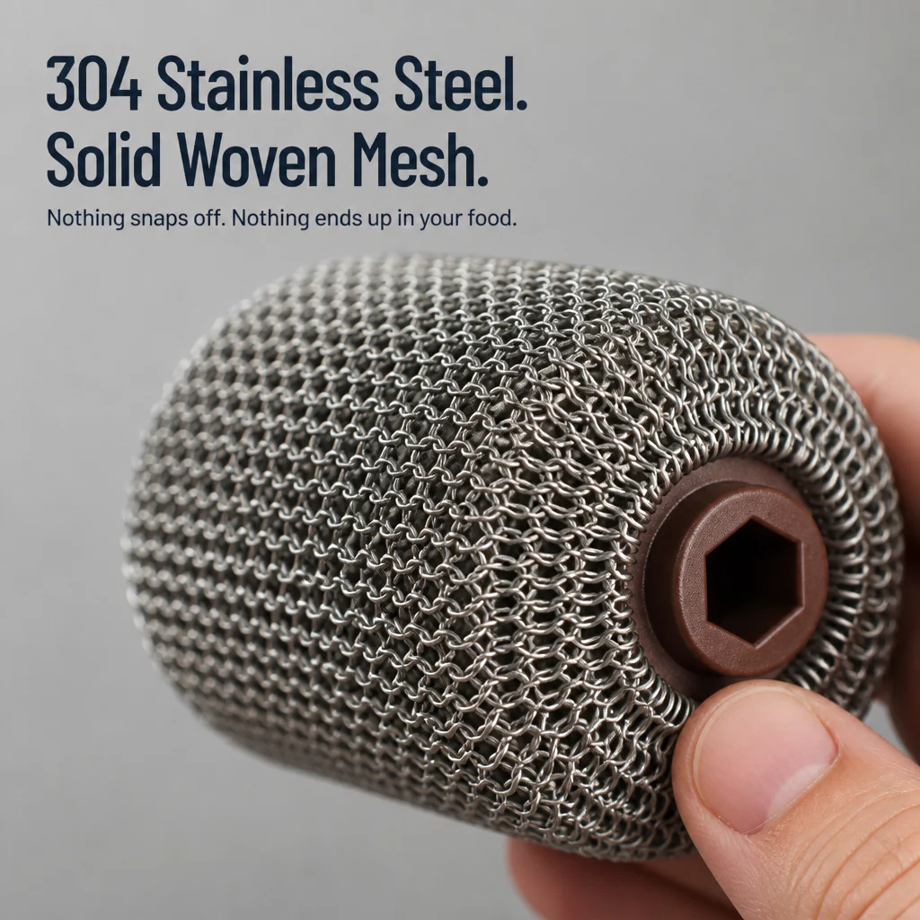 GrillGleam™ — Scrape Off Burnt-On Grease in Seconds Without a Single Loose Bristle - Image 3