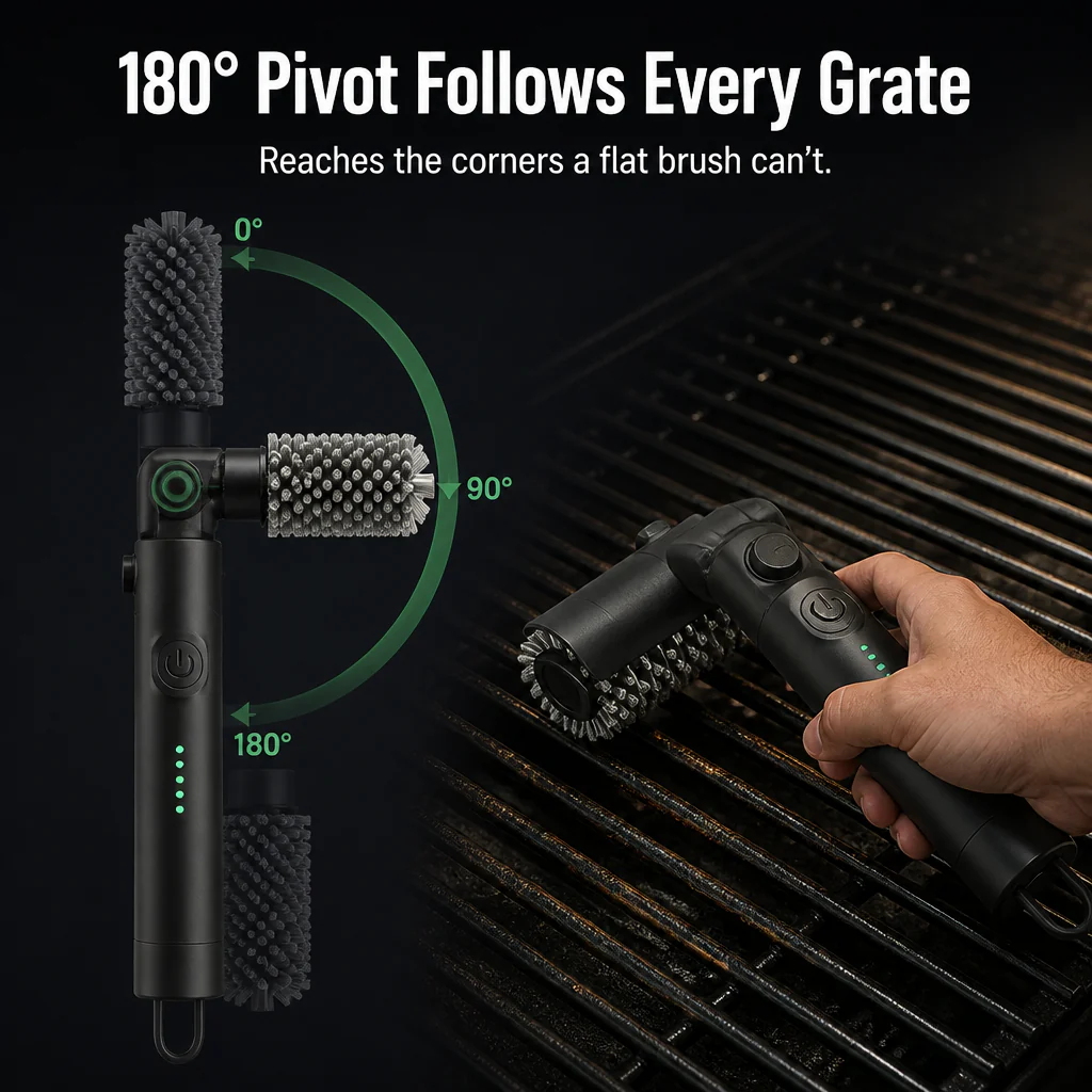GrillSpark™ — Strip Caked-On Grill Grease in Minutes Without a Wire Brush - Image 4