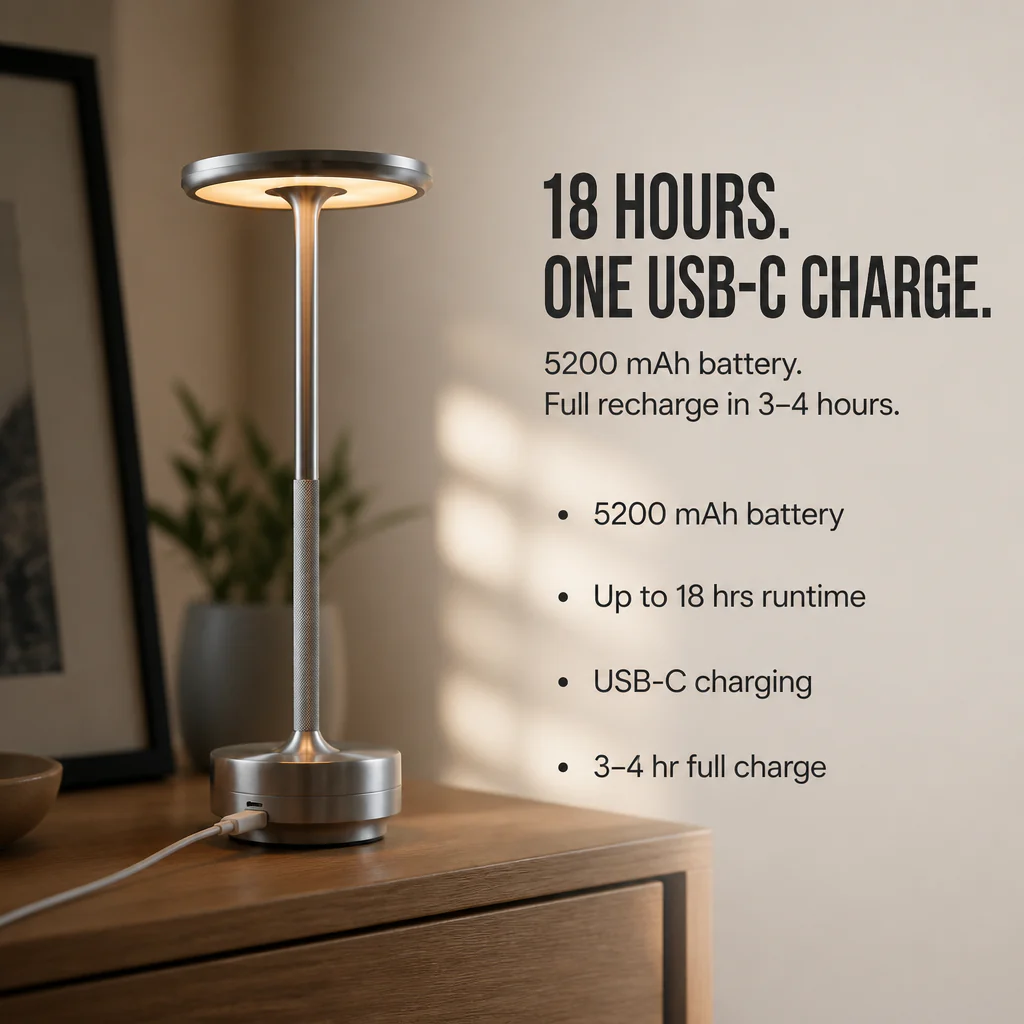 HaloLume™ — Escape the Chaos with 18 Hours of Perfect, Portable Glow - Image 4