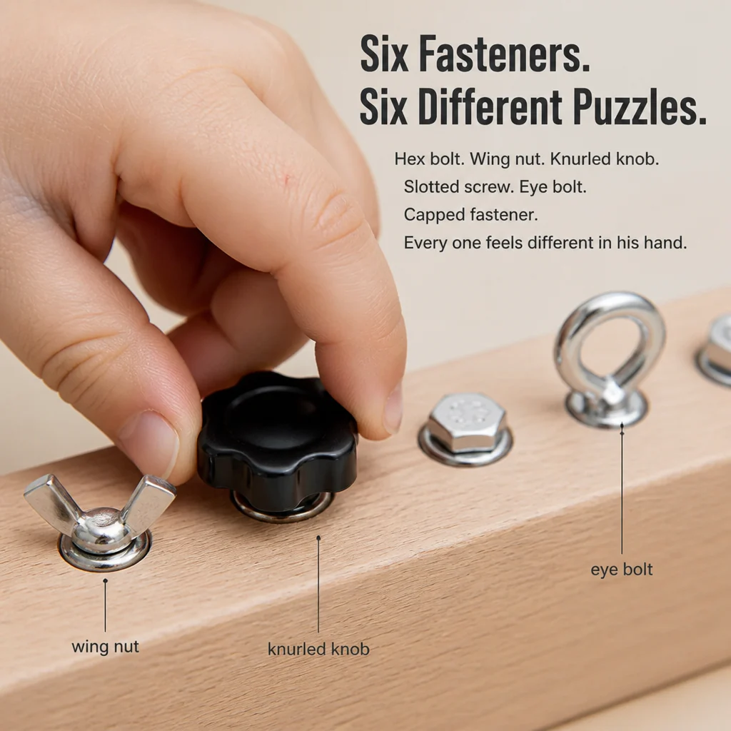 HandiNest™ — Hand Your Curious Toddler Real Tools, Real Screws, Real Focus - Image 4