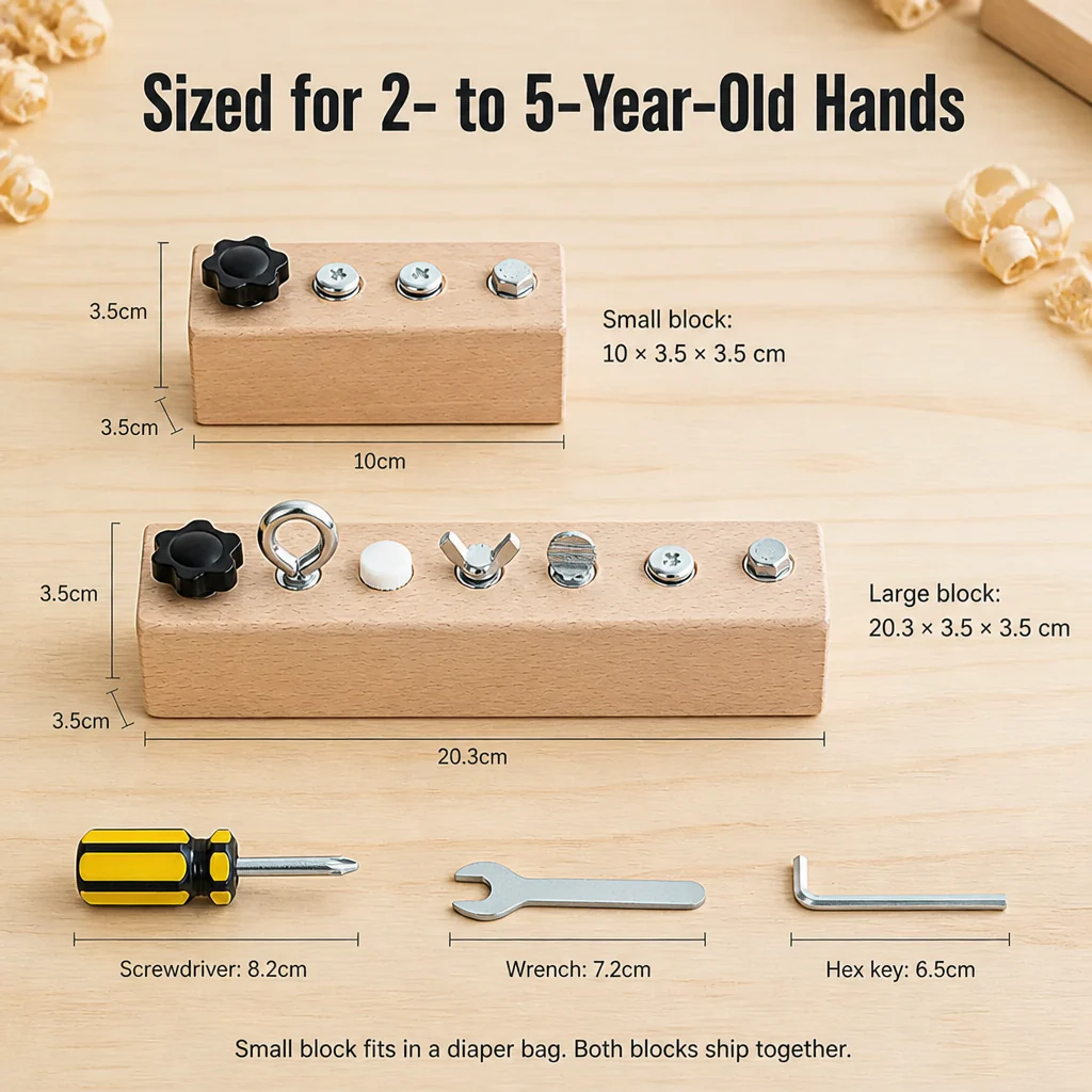 HandiNest™ — Hand Your Curious Toddler Real Tools, Real Screws, Real Focus - Image 7