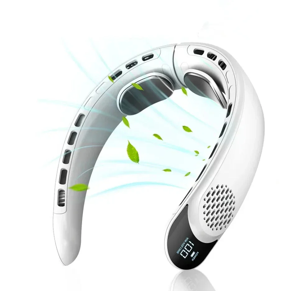 Hands-Free 360° Neck Fan - Cool Breeze Technology
