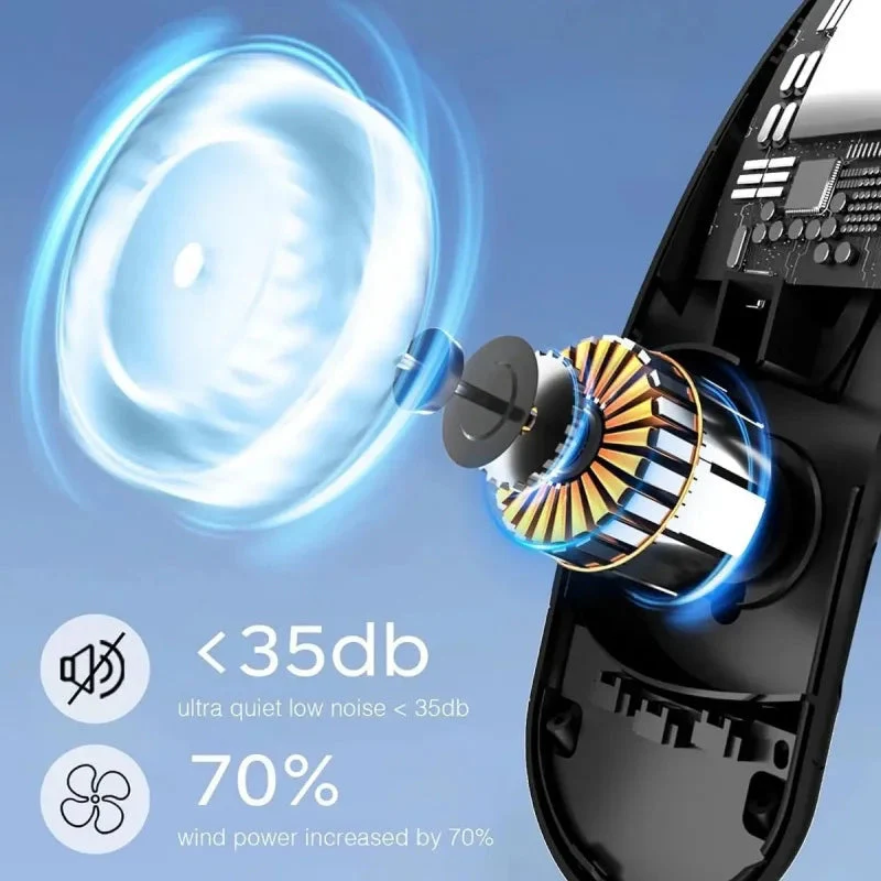 Hands-Free 360° Neck Fan - Cool Breeze Technology - Image 6