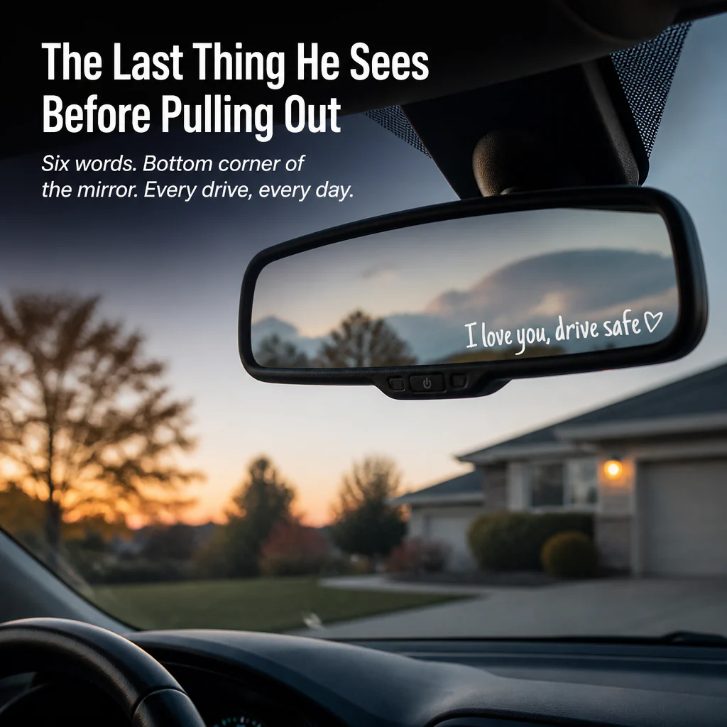 HeartBond™ — Turn Their Rearview Mirror Into a Daily Love Note