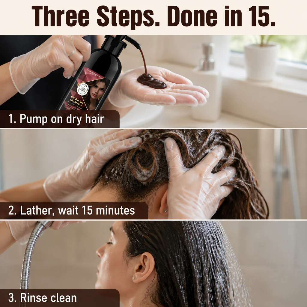 HerbaLuxe™ — Wash Away Stubborn Grays in 15 Minutes Without Salon Chemicals - Image 5