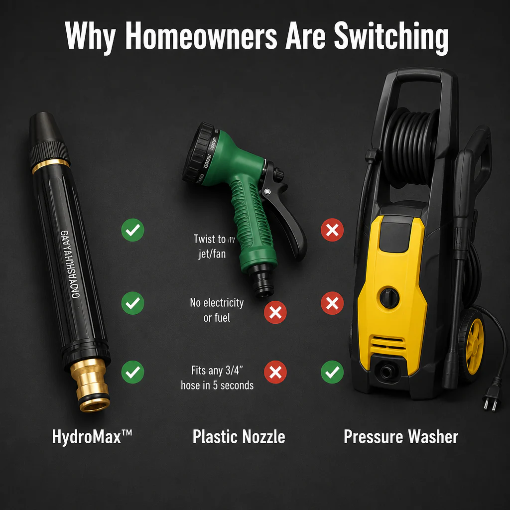HydroMax™ — Turn Your Garden Hose Into a Driveway-Blasting Power Cannon - Image 6