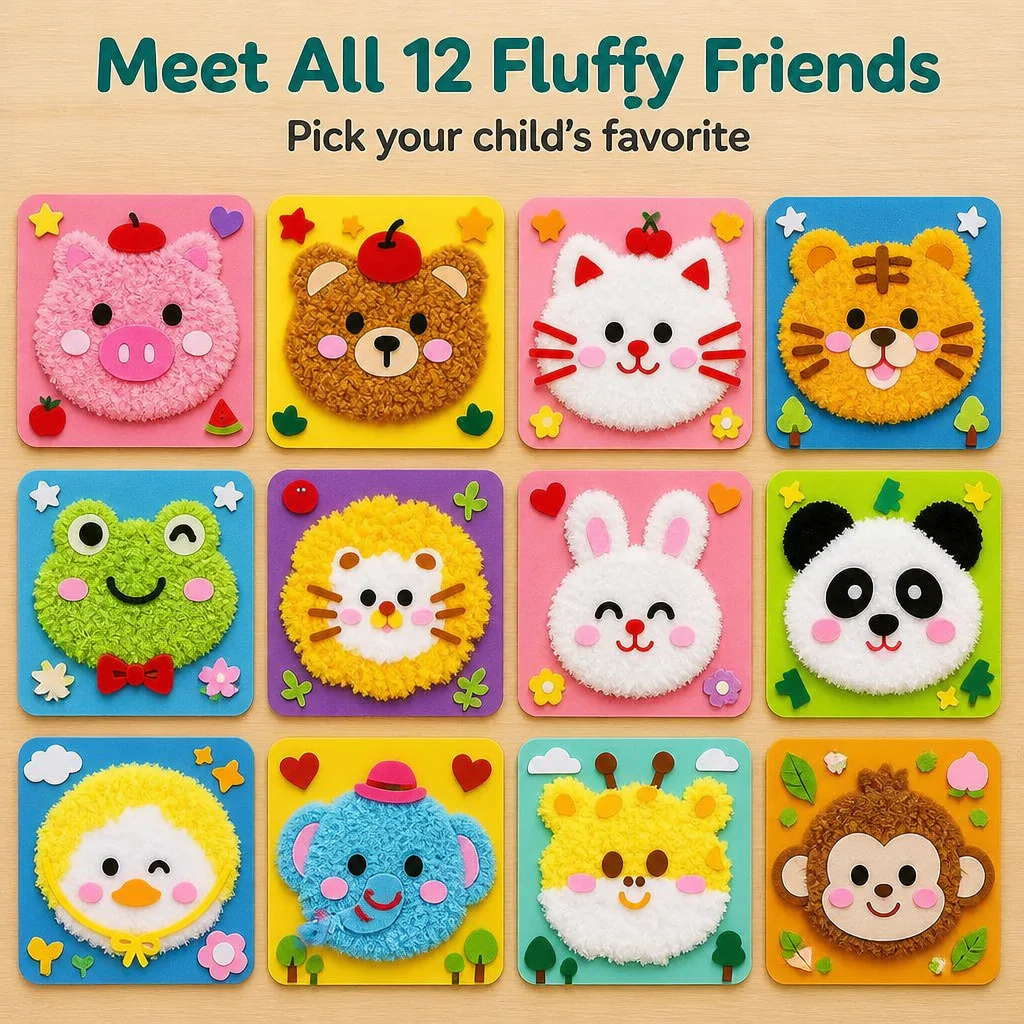 ImagineoCraft™ Stick Puppet Kit — Unlock Your Child’s Creativity and Confidence with Every Handmade Character - Image 7