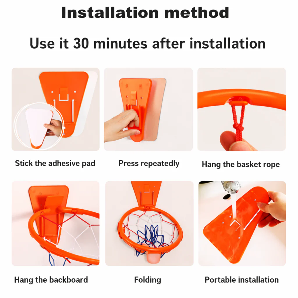 Indoor Basketball Fun for Kids – Quiet Play Anytime at Home - Image 3