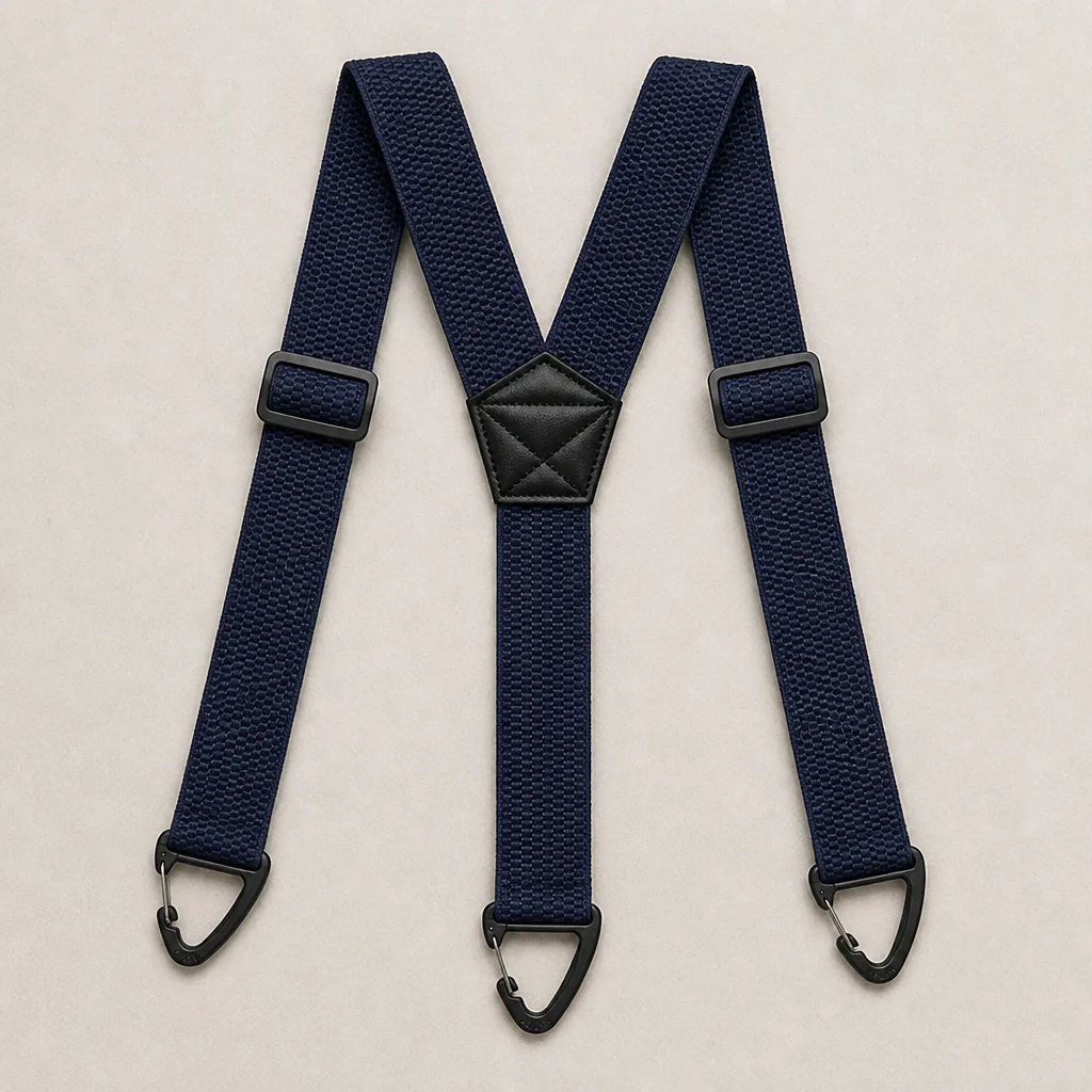 IronMark™ – Heavy-Duty Belt-Loop Suspenders with Carabiner Hook Clips - Image 10