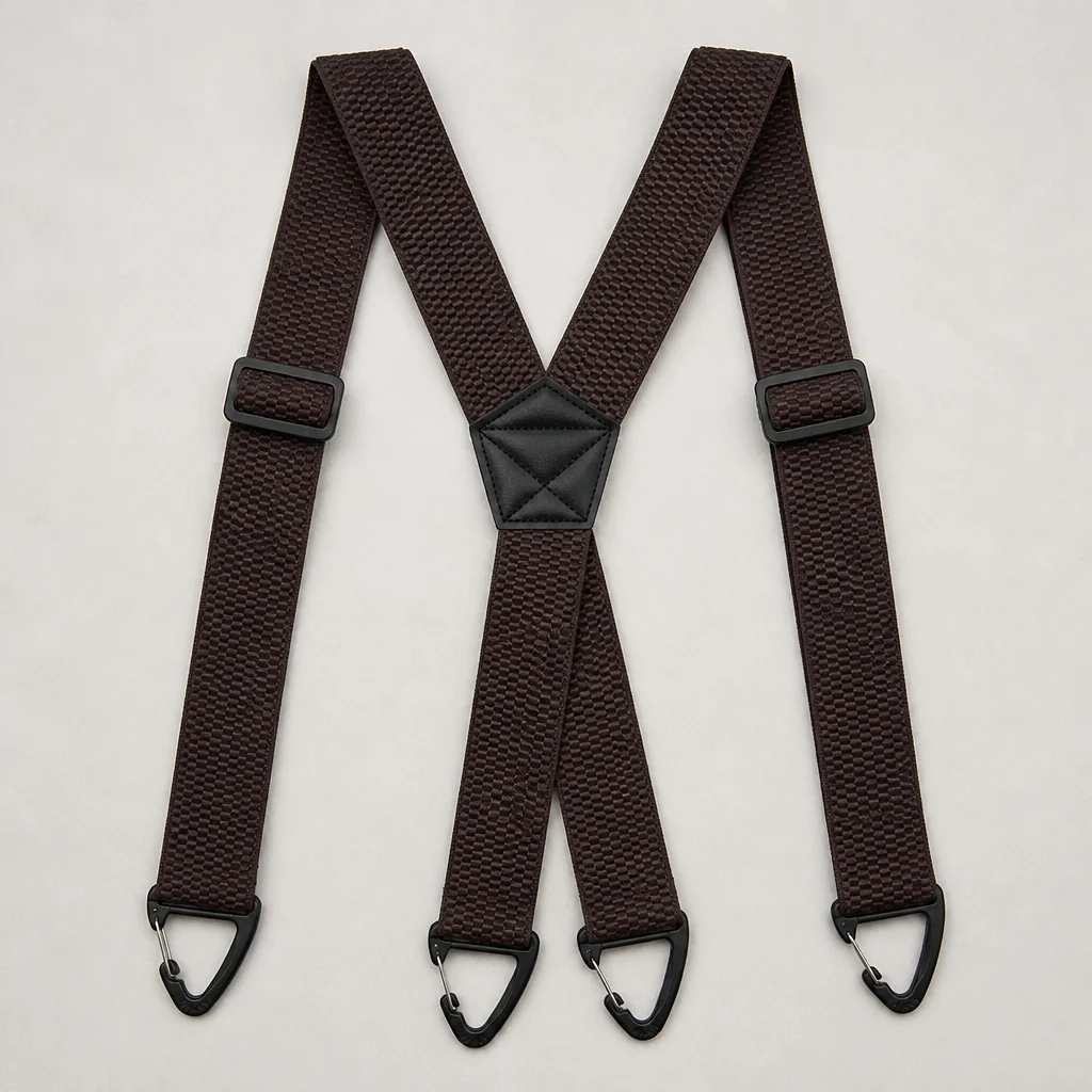 IronMark™ – Heavy-Duty Belt-Loop Suspenders with Carabiner Hook Clips - Image 13