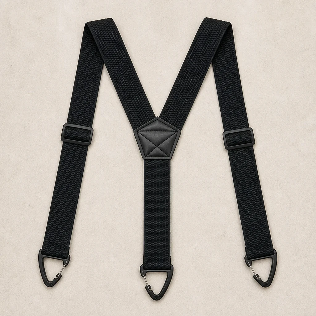 IronMark™ – Heavy-Duty Belt-Loop Suspenders with Carabiner Hook Clips - Image 8
