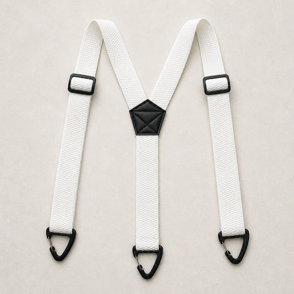 IronMark™ – Heavy-Duty Belt-Loop Suspenders with Carabiner Hook Clips - Image 9