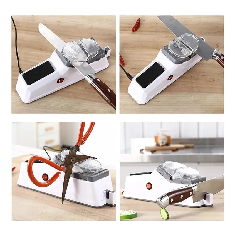 Knife Sharpener | Accurate Grinding System | Secure Design | Compatible With All Blades - Image 5