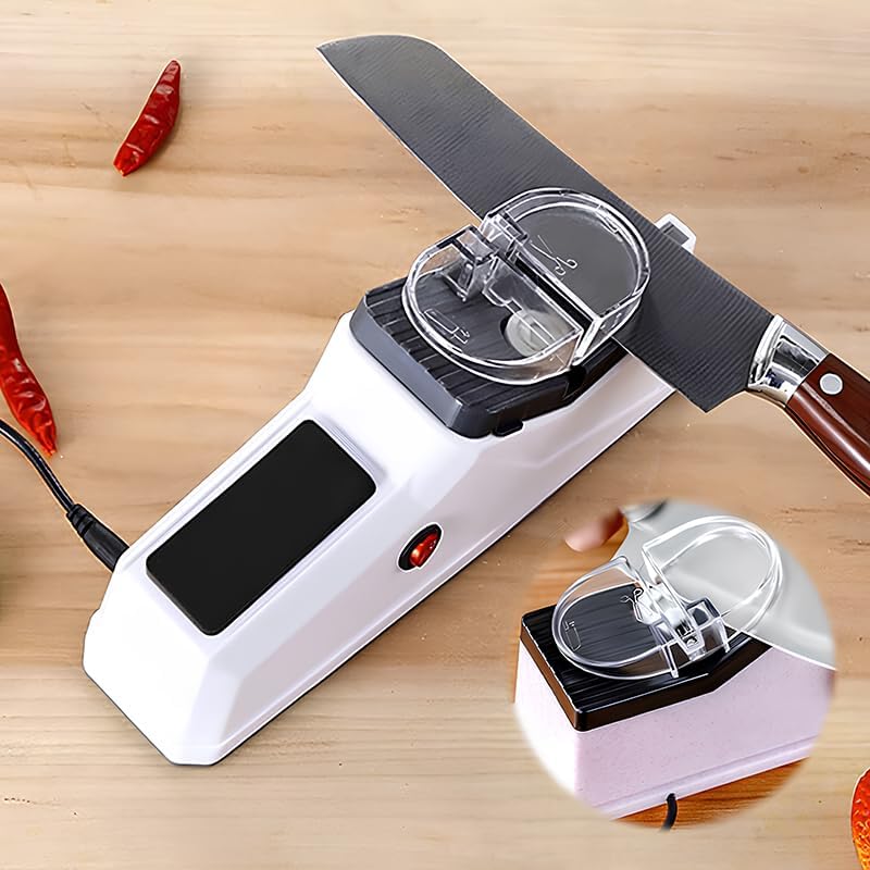 Knife Sharpener | Accurate Grinding System | Secure Design | Compatible With All Blades - Image 7