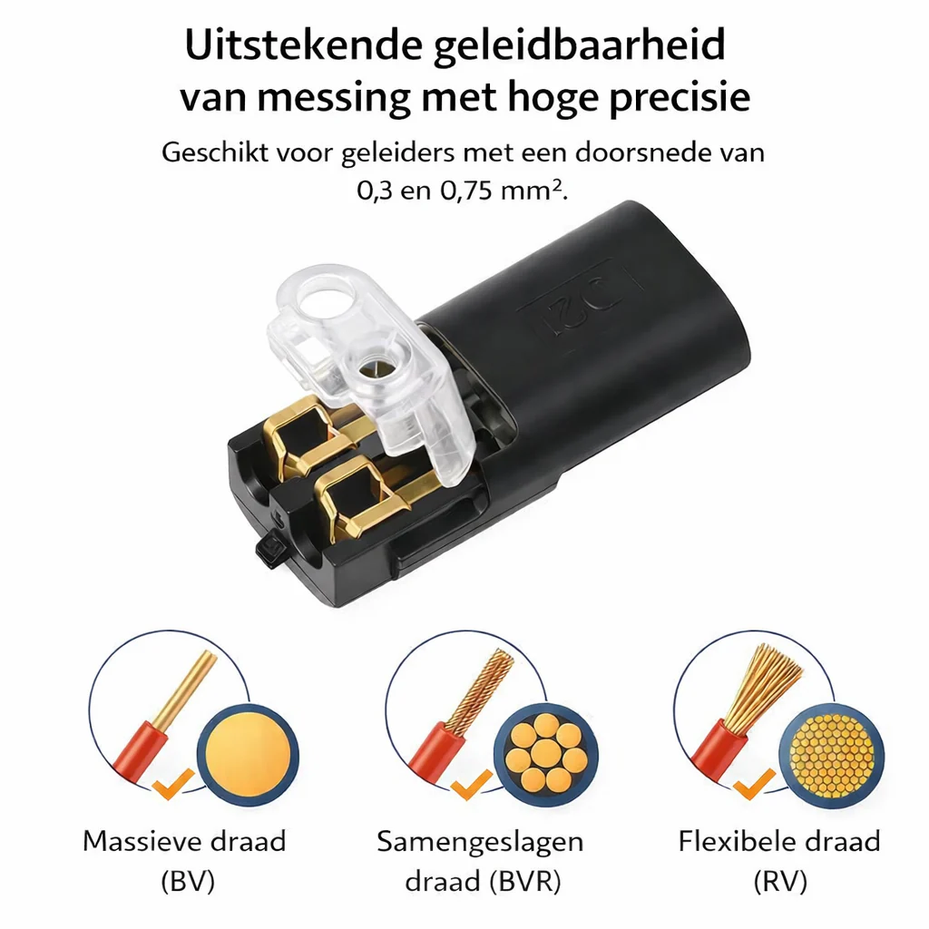 LED Connector for Quick and Easy Connections Without Soldering - Image 2