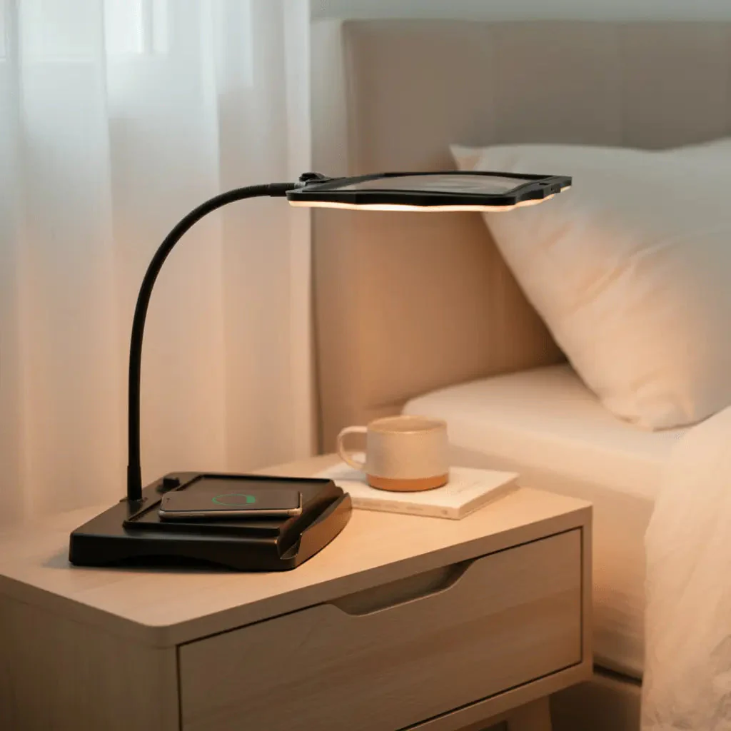 LED Desk Magnifier – Reduce Eye Strain and See Every Detail Clearly - Image 2