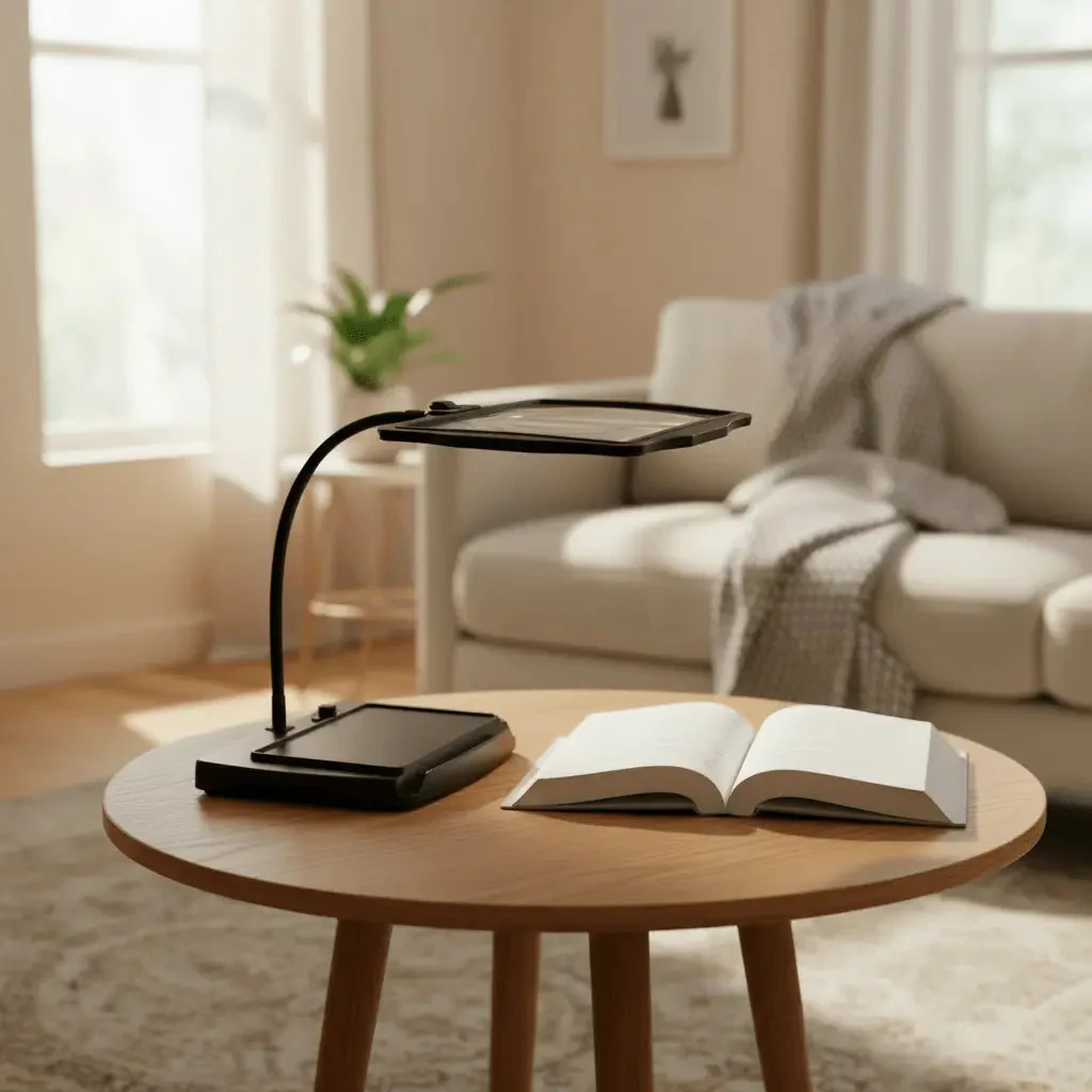 LED Desk Magnifier – Reduce Eye Strain and See Every Detail Clearly - Image 7