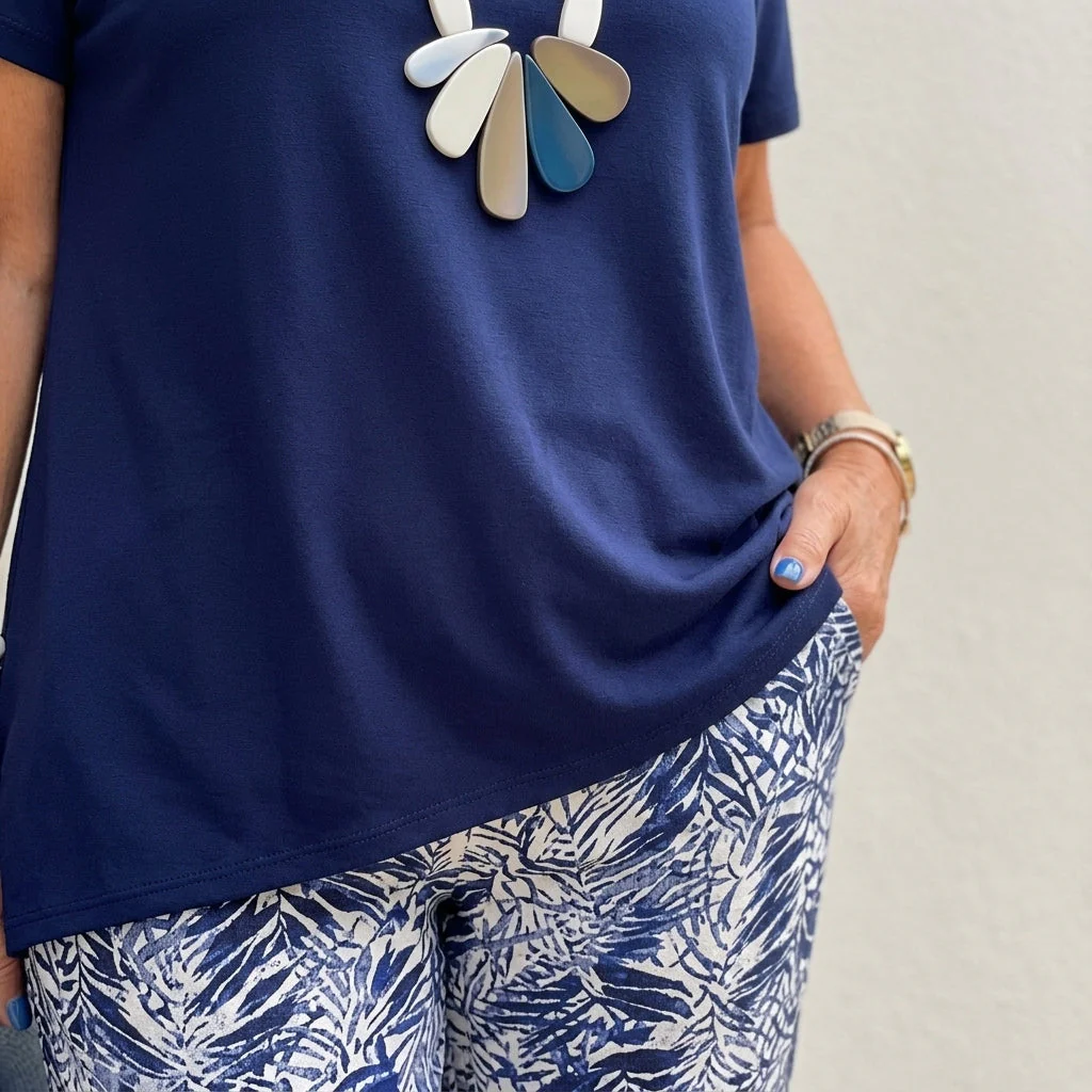 Ariselle™ – Relaxed Two-Piece Set with Soft Top and Printed Pants - Image 7
