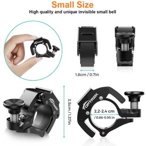 Lightweight Aluminium Bicycle Bell 100 dB - Image 6