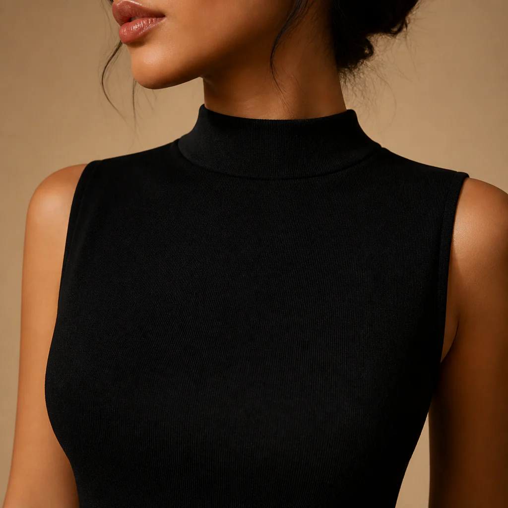 LioraMist™ – Sleeveless Ombre Pleated Maxi Dress with Hidden Pockets - Image 5