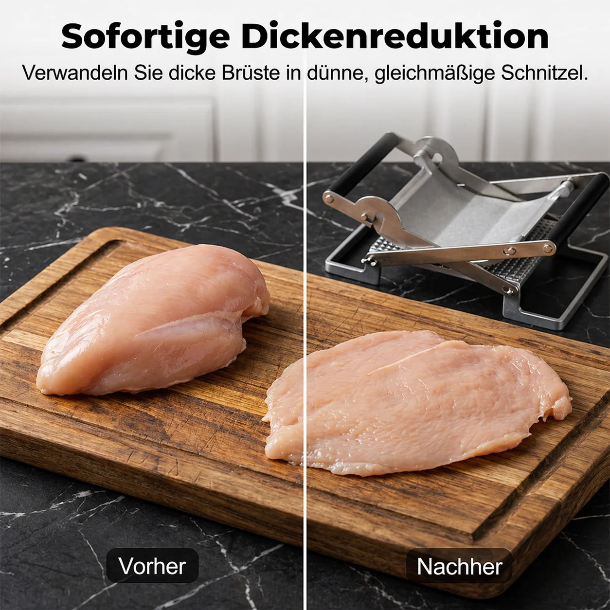 Long-lasting Meat Press for Evenly Shaped Cutlets - Image 8