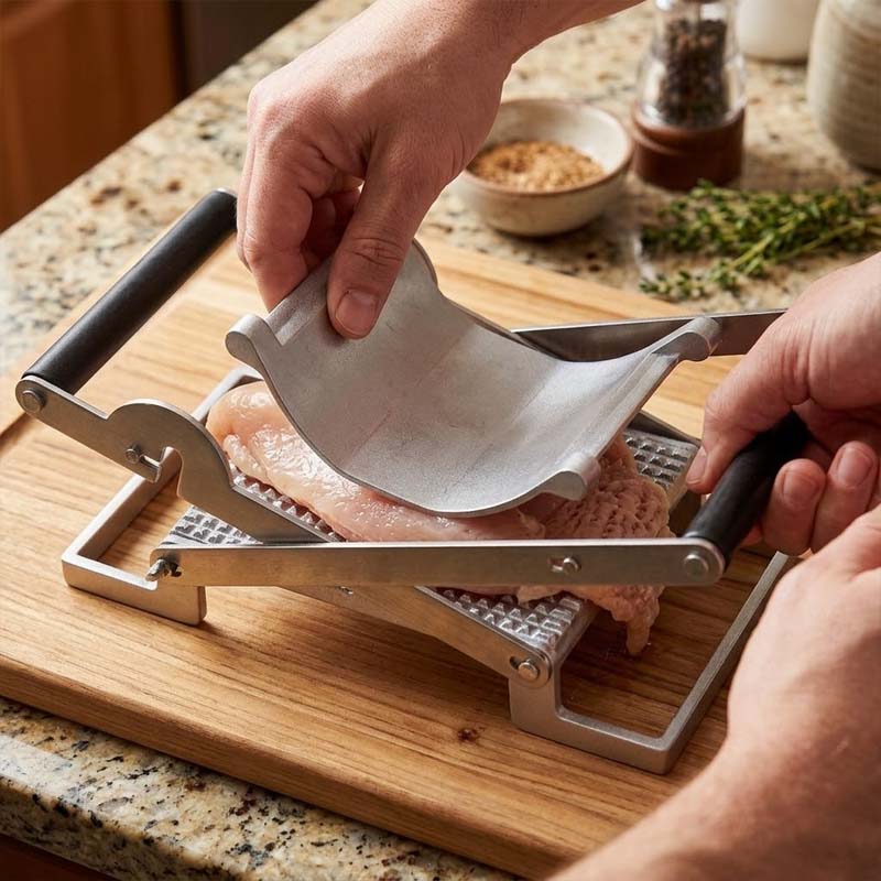 Long-lasting Meat Press for Evenly Shaped Cutlets - Image 9