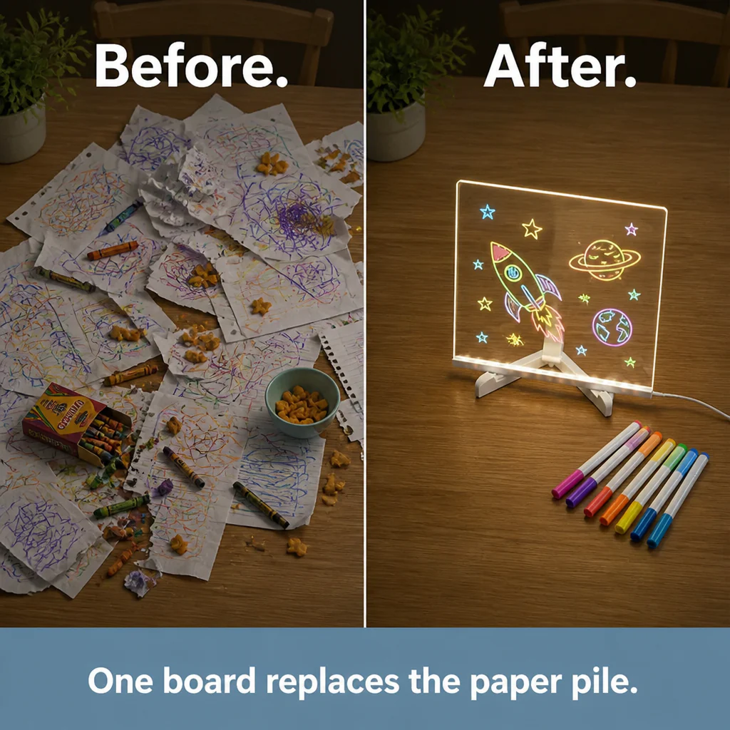 LumaCraft™ — Trade Screen Time For Glowing Doodles That Wipe Clean In Seconds - Image 6