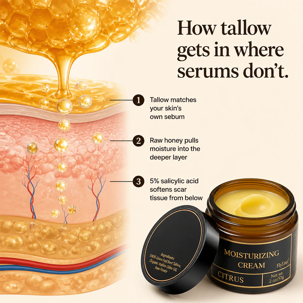 LumaCure™ Balm — Fade Scars and Soften Rough Skin With Tallow + Raw Honey - Image 5