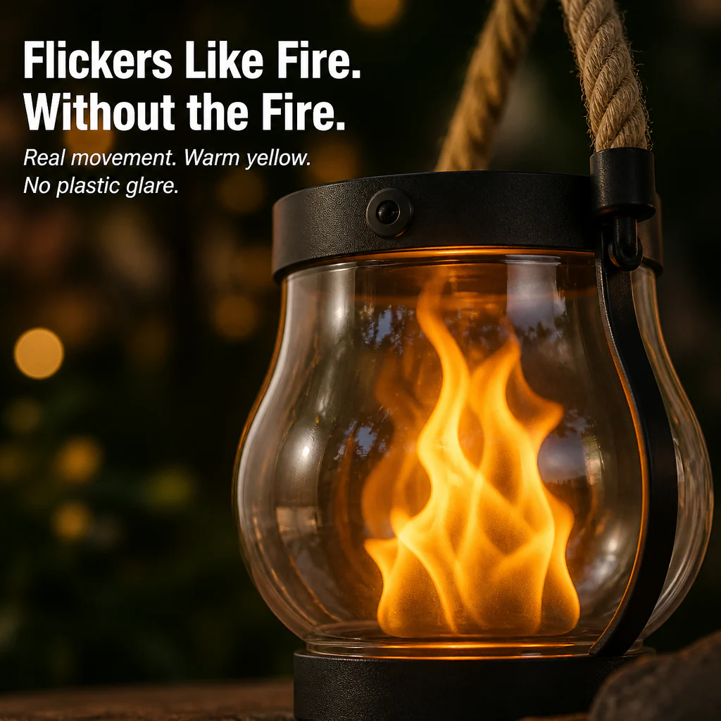LumaFyre™ — Light Your Patio All Night on Solar, No Wires or Wax - Image 6