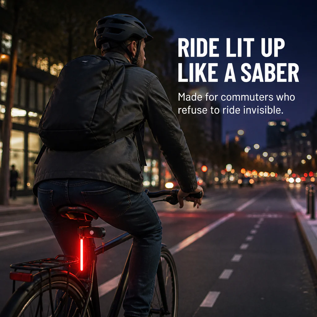 LumaGuard™ — Turn Your Seatpost Into a Glowing Saber Drivers Can't Miss - Image 5