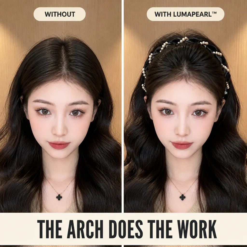 LumaPearl™ — Slide It On for Instant Crown Volume and a Slimmer V-Face - Image 2