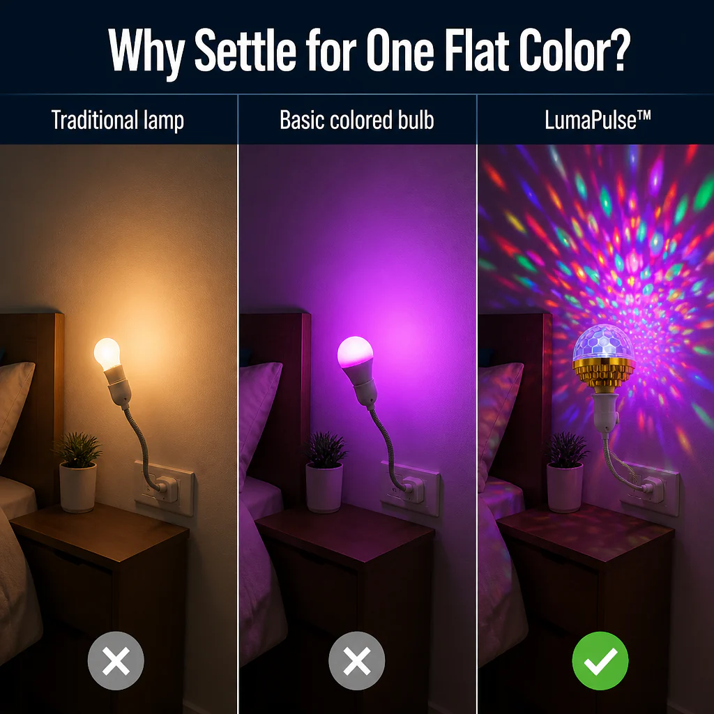 LumaPulse™ — Flood Any Room with Spinning Color in One Quick Twist - Image 7