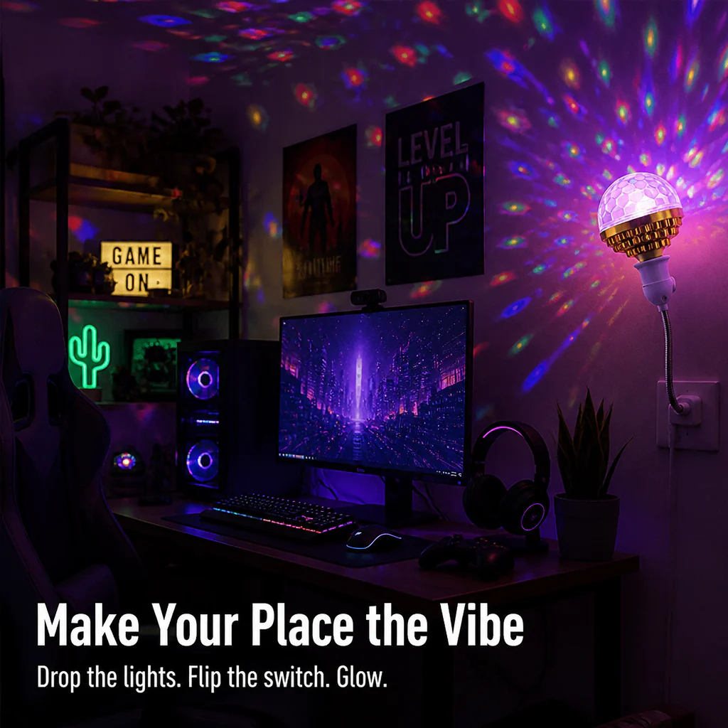LumaPulse™ — Flood Any Room with Spinning Color in One Quick Twist - Image 9