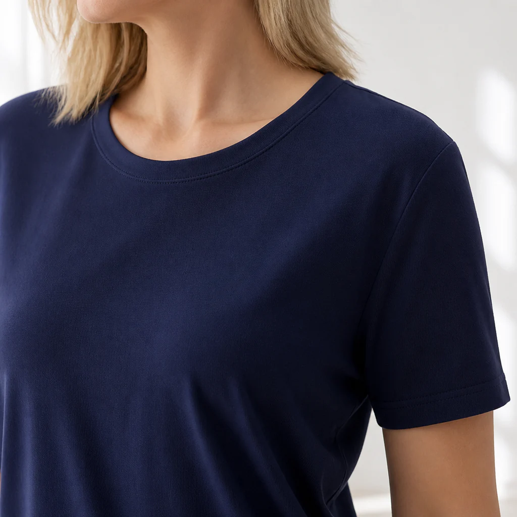 LumaraFlex™ – Relaxed Short-Sleeve Top & Printed Tapered Pant Set - Image 4