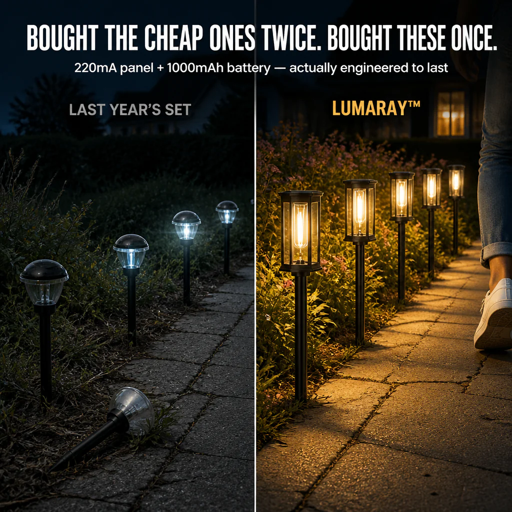 LumaRay™ — Light Your Garden Path for 12 Full Hours on One Day's Charge - Image 2