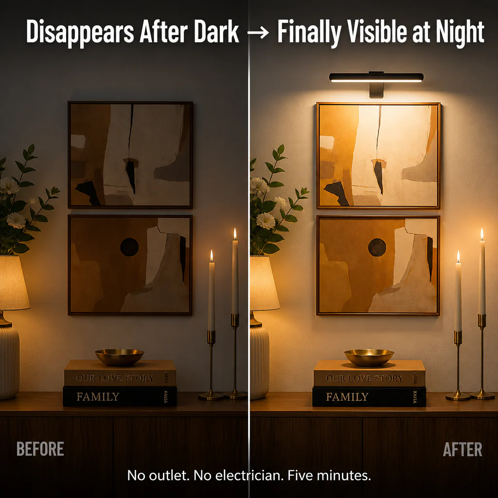 LumaRidge™ — Frame Every Wall in Warm Gallery Glow, No Electrician Needed - Image 2