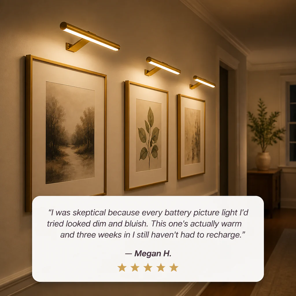 LumaRidge™ — Frame Every Wall in Warm Gallery Glow, No Electrician Needed - Image 6