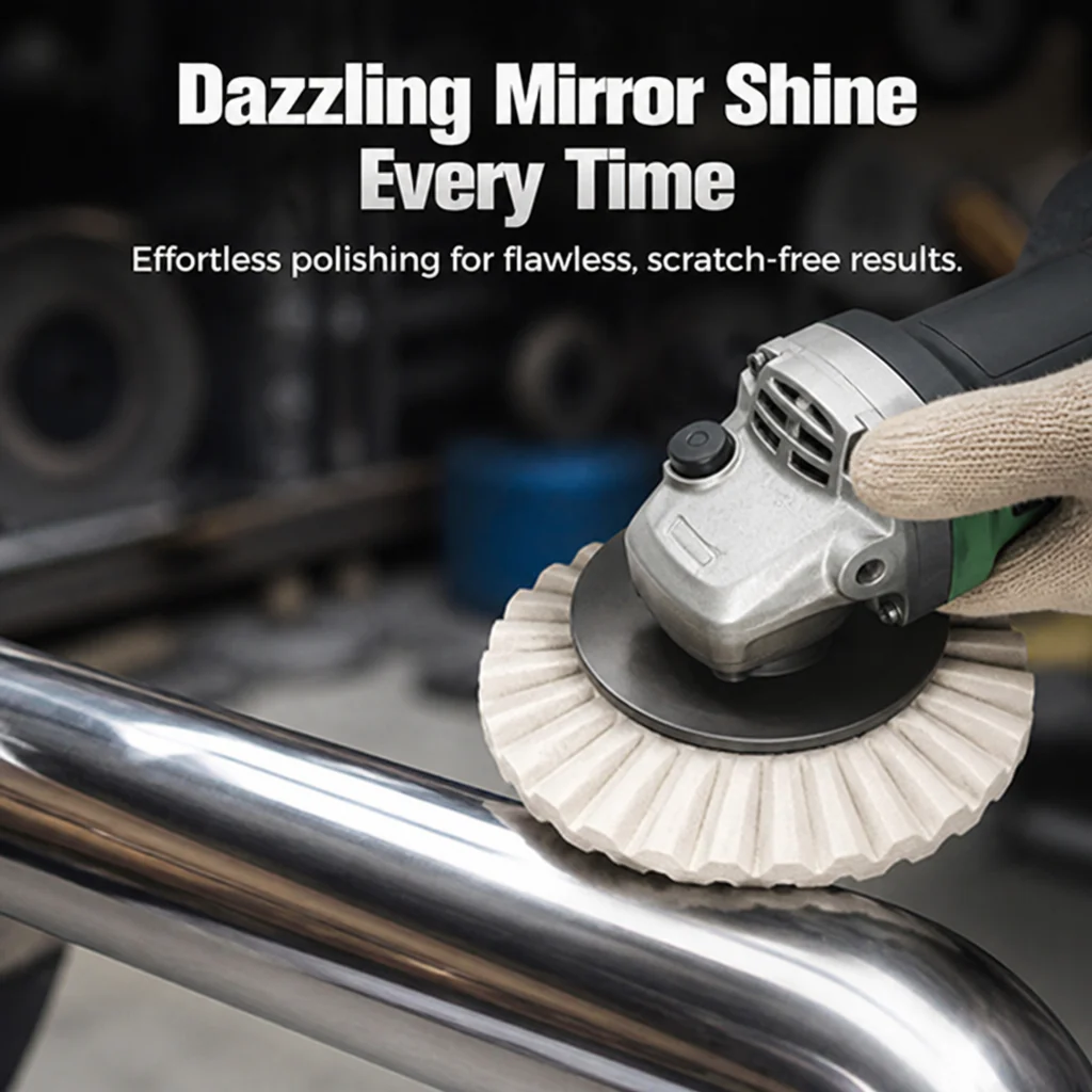 LumaSheen™ Wool Polishing Disc — Unleash Dazzling Mirror Shine That Commands Attention Every Time - Image 6