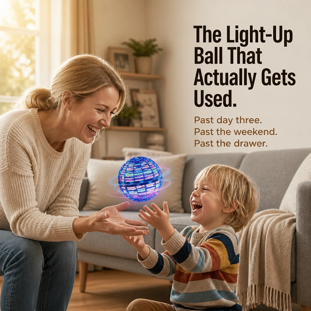 LumaSphere™ — Hover, Glide, and Catch the Ball That Hooks Kids in Minutes - Image 2