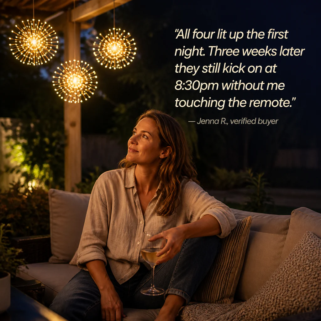 LumaSphere™ — Hang Sparkling Solar Firework Glow Across Any Patio or Garden - Image 8