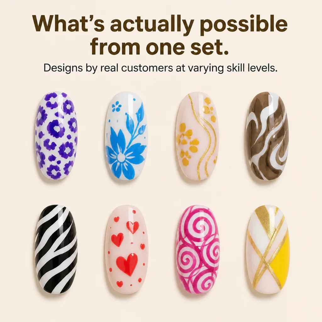 LumeFina™ Nail Art Markers — Draw Detailed Nail Designs With Your Daughter, Skip the Salon Trip - Image 6