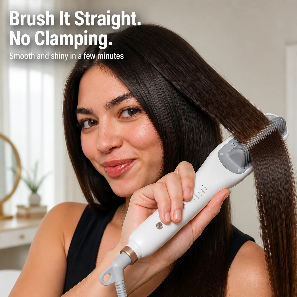 LumeVive™ — Steam Your Frizz Smooth Without Frying a Single Strand - Image 4